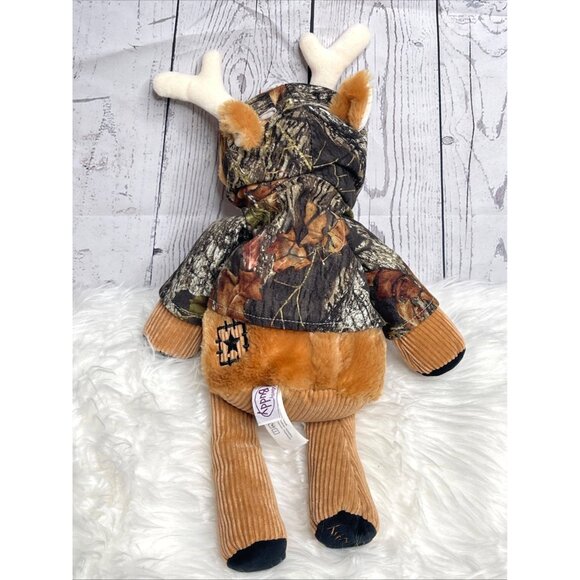 Scentsy Buddy Buck Dee Hunting Season Plush Camo Hoodie Retired Stuffed Toy 16in - Picture 5 of 5